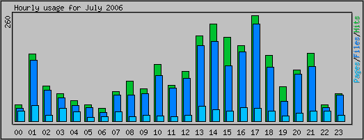 Hourly usage