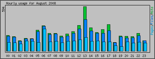 Hourly usage