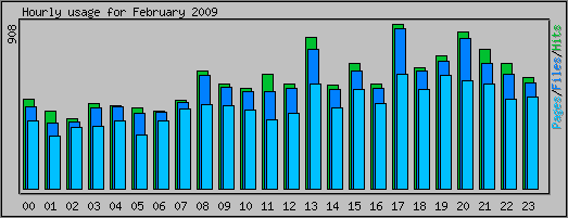 Hourly usage