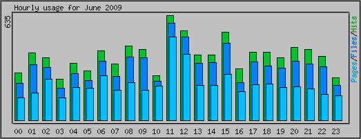 Hourly usage