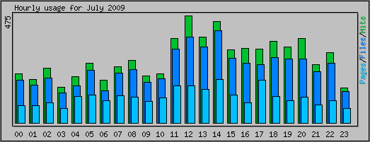 Hourly usage