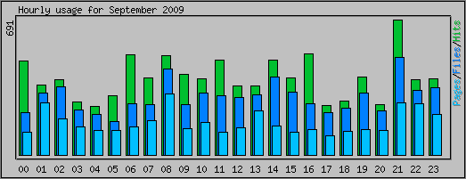 Hourly usage