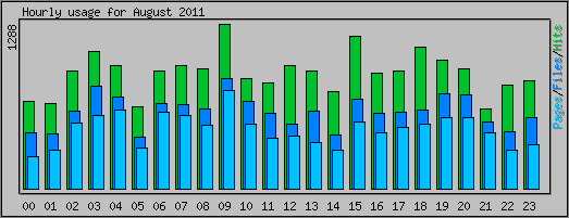 Hourly usage