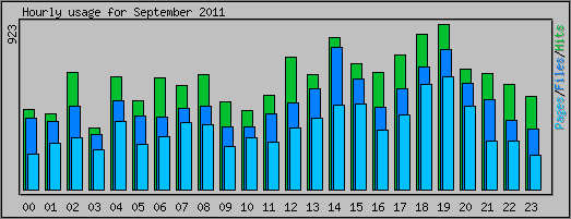 Hourly usage