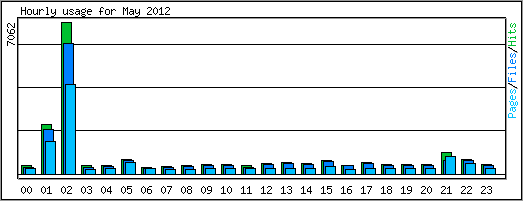 Hourly usage