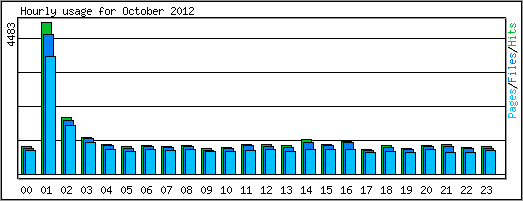 Hourly usage