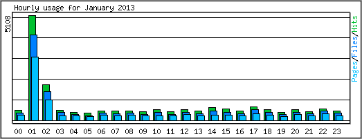 Hourly usage