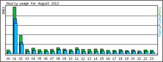 Hourly usage