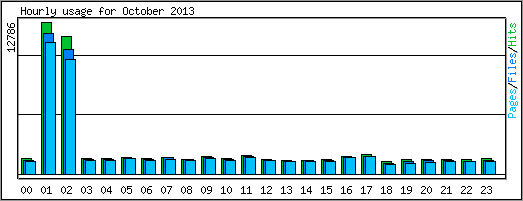 Hourly usage