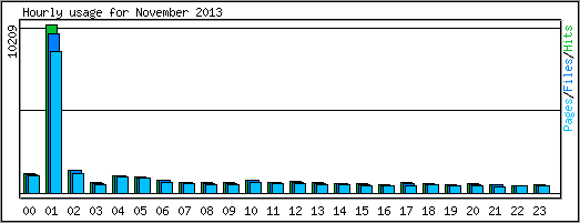 Hourly usage