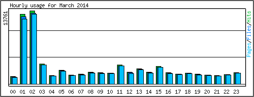Hourly usage