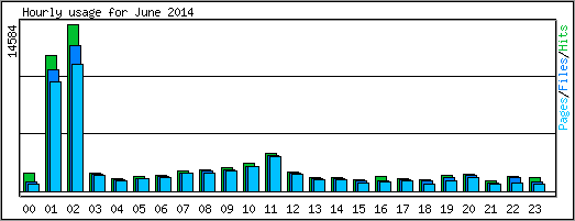 Hourly usage