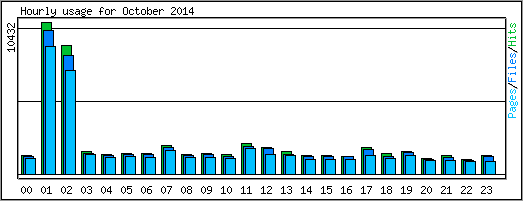 Hourly usage