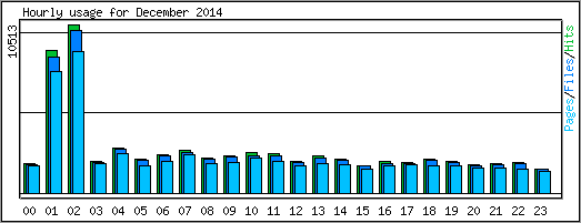 Hourly usage