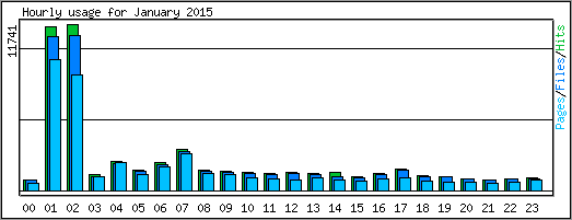 Hourly usage