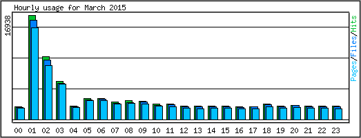 Hourly usage