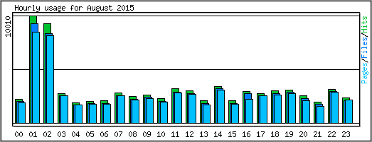 Hourly usage