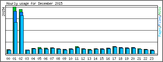 Hourly usage