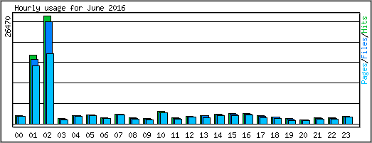 Hourly usage