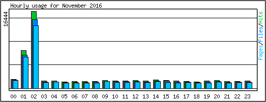 Hourly usage