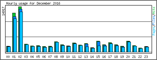 Hourly usage