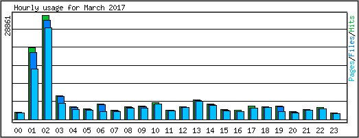 Hourly usage